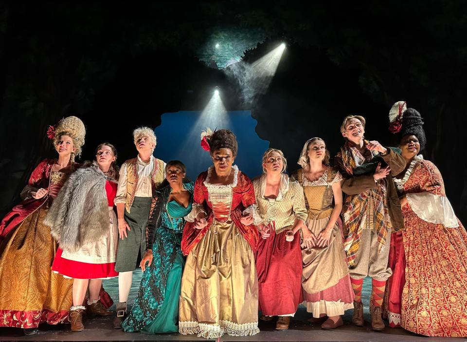 The University of Alabama Department of Theatre and Dance's production of "Into the Woods," directed by Stacy Latham Alley, will continue its run Thursday through Sunday in the Marian Gallaway Theatre, Rowand-Johnson Hall on the UA campus.