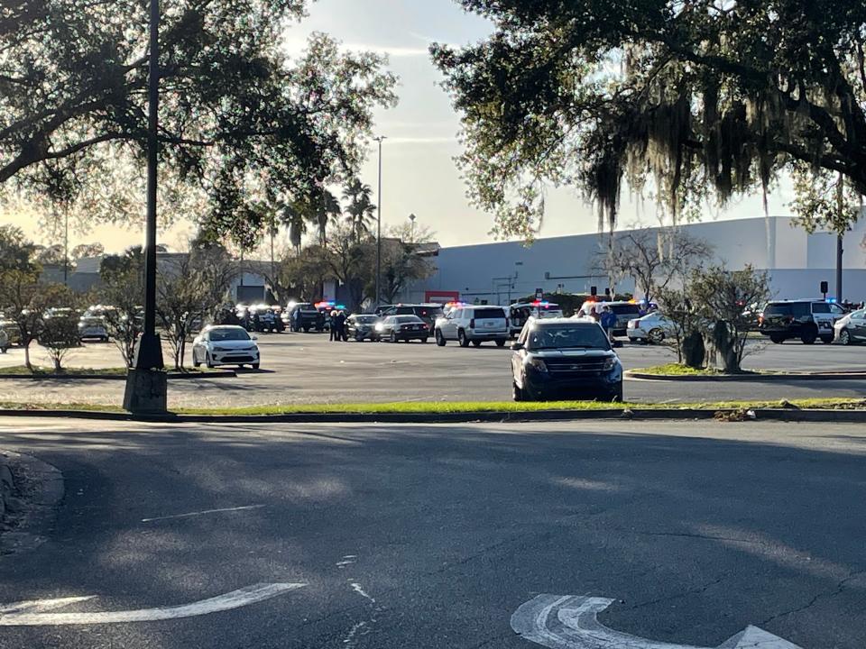 The Paddock Mall, 3100 SW College Road, Ocala, was evacuated Saturday (Dec. 23, 2023) following a shooting.