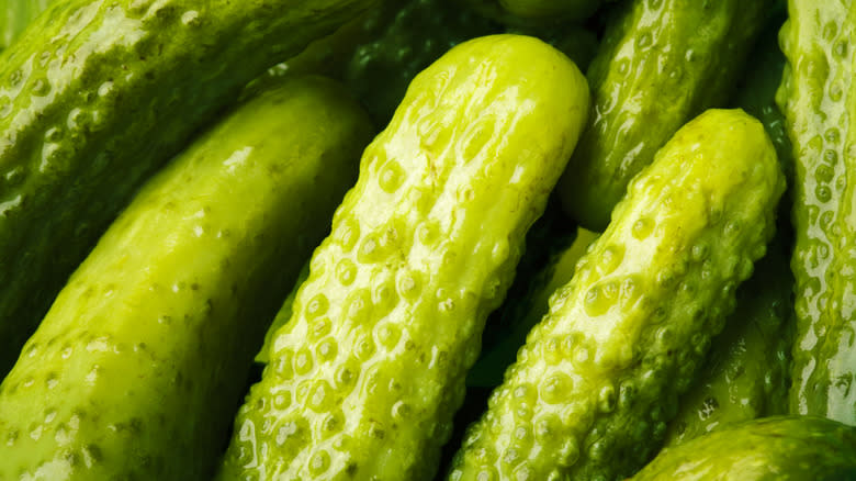 pickles close-up