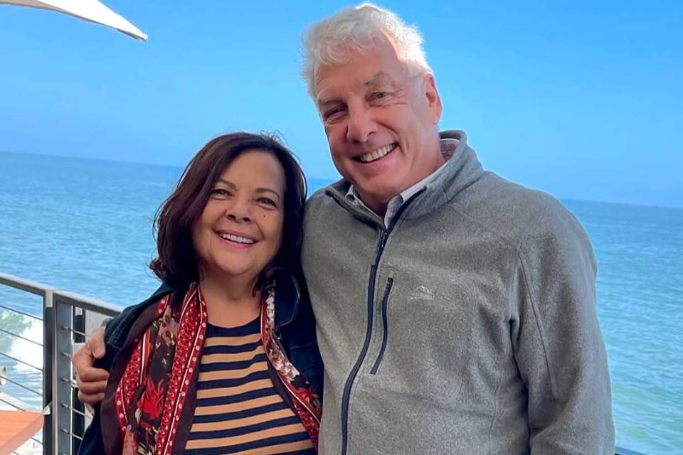 <p>Marc Summers/Instagram</p> Marc Summers and wife 