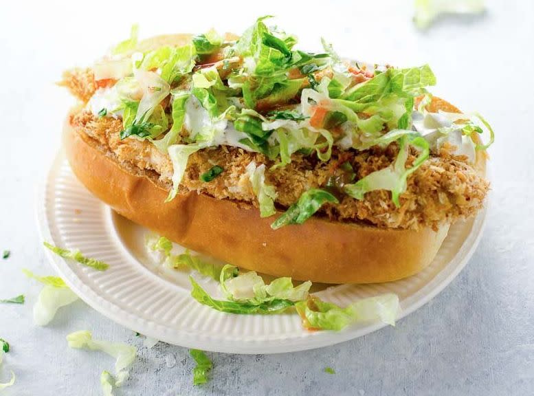 If you've got kids around who won't eat a sandwich, make this version. It utilizes homemade chicken tenders, which you can keep around to feed hungry little dippers. <strong>Get the <a href="https://umamigirl.com/crispy-chicken-sandwich-recipe/" target="_blank" rel="noopener noreferrer">Crispy Chicken Tender Sandwich</a> recipe from Umami Girl</strong>