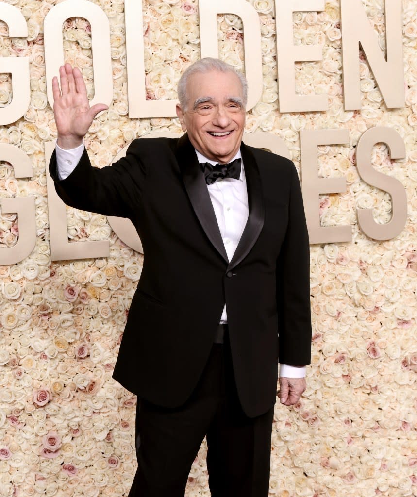 Martin Scorsese attends the 81st Annual Golden Globe Awards at The Beverly Hilton on January 07, 2024 in Beverly Hills, California.