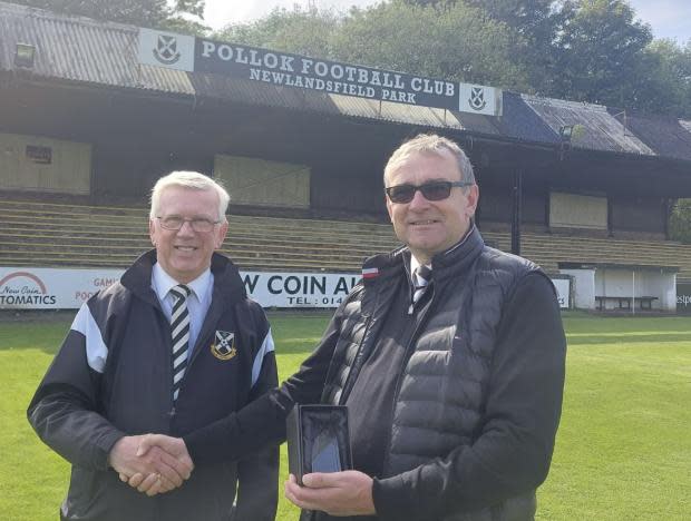 Glasgow Times: Garry Cullen, left, Graham Milne, right