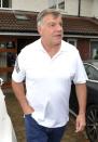 Former England soccer manager Sam Allardyce leaves his home in Bolton, Britain September 28, 2016. REUTERS/Chris Neill