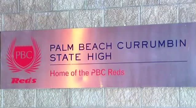 Year 9 girls and boys from PBC reportedly shared inappropriate images of fellow students. Photo: 7 News