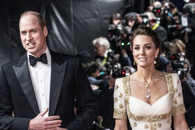 The Duke And Duchess Of Cambridge Attend The EE British Academy Film Awards