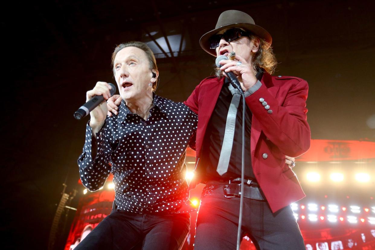 Schon lange befreundet: Marius Müller-Westernhagen (links) und Udo Lindenberg. (Bild: 2016 Getty Images/Christof Koepsel)