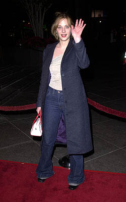 Zooey Deschanel at the Los Angeles premiere of Guy Ritchie 's Snatch (1/18/2001) Photo by Steve Granitz/WireImage.com