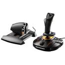 <p><strong>THRUSTMASTER</strong></p><p>amazon.com</p><p><strong>$211.95</strong></p><p><a href="https://www.amazon.com/dp/B01KCHPRXA?tag=syn-yahoo-20&ascsubtag=%5Bartid%7C10060.g.36342642%5Bsrc%7Cyahoo-us" rel="nofollow noopener" target="_blank" data-ylk="slk:Shop Now;elm:context_link;itc:0;sec:content-canvas" class="link ">Shop Now</a></p><p>The Thrustmaster T.16000M Hotas is a great entry-level pick for folks who have caught the flight bug, and want more precision, flexibility, and customization. With more programmable buttons and hat switches between the stick and throttle, you can really customize your aircraft control without costing a fortune.</p><p>It also has a few standout features that set it above the entry-level crowd. The stick is ambidextrous, with the buttons all central and symmetrical, and the stick grips swappable to either side of the stick. The throttle also includes a rotary knob, allowing for easy adjustment to trim during flight. This model supports Z-axis rotation.</p>