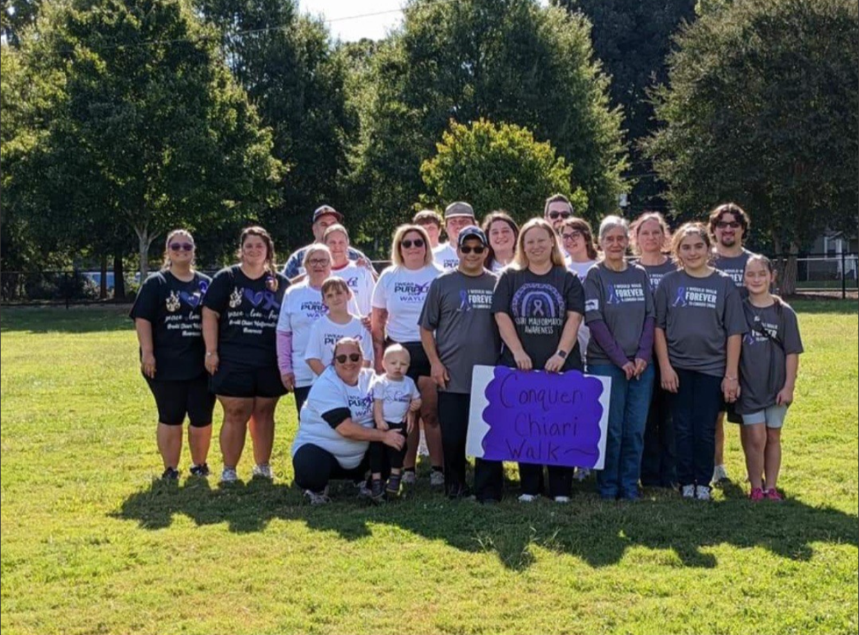 A photo from Conquer Chiari's 2022 Walk Across America event that happened in Gastonia.