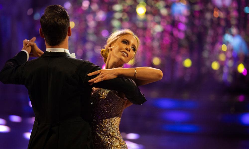 Kevin Clifton and Stacey Dooley on Strictly Come Dancing