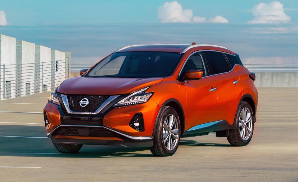 <p>Several SUVs in Nissans lineup received a restyling or debuted a completely new generation model. The <a href="http://caranddriver.com/nissan/rogue" rel="nofollow noopener" target="_blank" data-ylk="slk:Nissan Rogue;elm:context_link;itc:0;sec:content-canvas" class="link ">Nissan Rogue</a>, <a href="https://www.caranddriver.com/nissan/rogue-sport" rel="nofollow noopener" target="_blank" data-ylk="slk:Rogue Sport;elm:context_link;itc:0;sec:content-canvas" class="link ">Rogue Sport</a>, <a href="https://www.caranddriver.com/nissan/armada" rel="nofollow noopener" target="_blank" data-ylk="slk:Armada;elm:context_link;itc:0;sec:content-canvas" class="link ">Armada</a>, <a href="https://www.caranddriver.com/nissan/pathfinder" rel="nofollow noopener" target="_blank" data-ylk="slk:Pathfinder;elm:context_link;itc:0;sec:content-canvas" class="link ">Pathfinder</a>, <a href="https://www.caranddriver.com/nissan/kicks" rel="nofollow noopener" target="_blank" data-ylk="slk:Kicks;elm:context_link;itc:0;sec:content-canvas" class="link ">Kicks</a>, hell, even the 16-year old <a href="https://www.caranddriver.com/nissan/frontier" rel="nofollow noopener" target="_blank" data-ylk="slk:Frontier;elm:context_link;itc:0;sec:content-canvas" class="link ">Frontier</a> pickup finally got some attention. Not the <a href="https://www.caranddriver.com/nissan/murano" rel="nofollow noopener" target="_blank" data-ylk="slk:Murano;elm:context_link;itc:0;sec:content-canvas" class="link ">Murano</a>. Although it looks like the same ole mid-size SUV, Nissan did make its optional Safety Shield 360 driver's assistance package standard across trims for 2021. That means every Murano now includes automated emergency braking with pedestrian detection, rear automated emergency braking, blind-spot monitoring, lane-departure warning, and automatic high-beams, among others. It was recently added as an IIHS Top Safety Pick+ and given a five-star rating from the NHTSA.</p><p><a class="link " href="https://www.caranddriver.com/nissan/murano" rel="nofollow noopener" target="_blank" data-ylk="slk:MORE MURANO INFO;elm:context_link;itc:0;sec:content-canvas">MORE MURANO INFO</a></p>