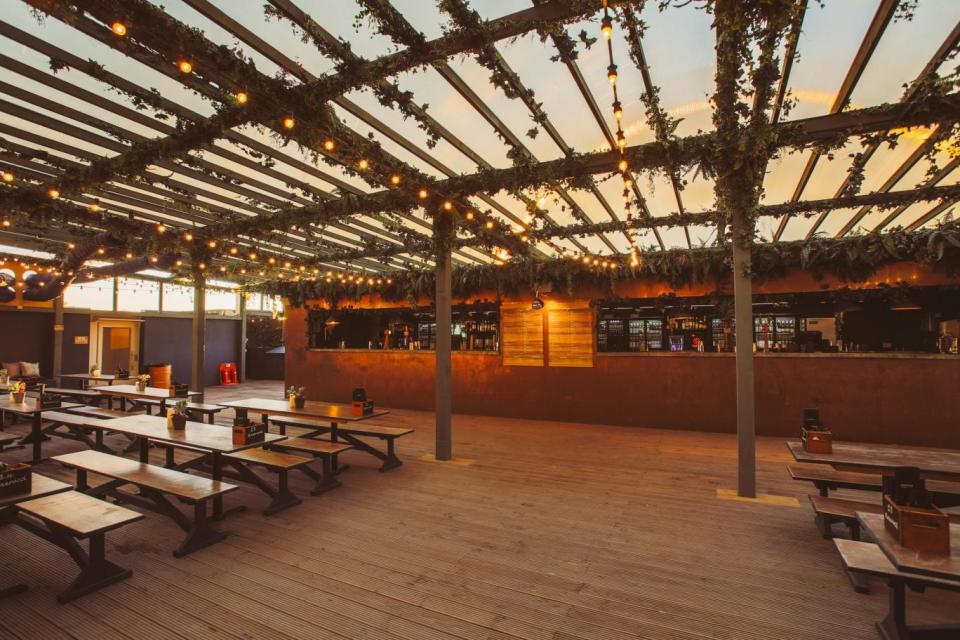 Back in business: Pergola reopens for winter (Jack Pasco)