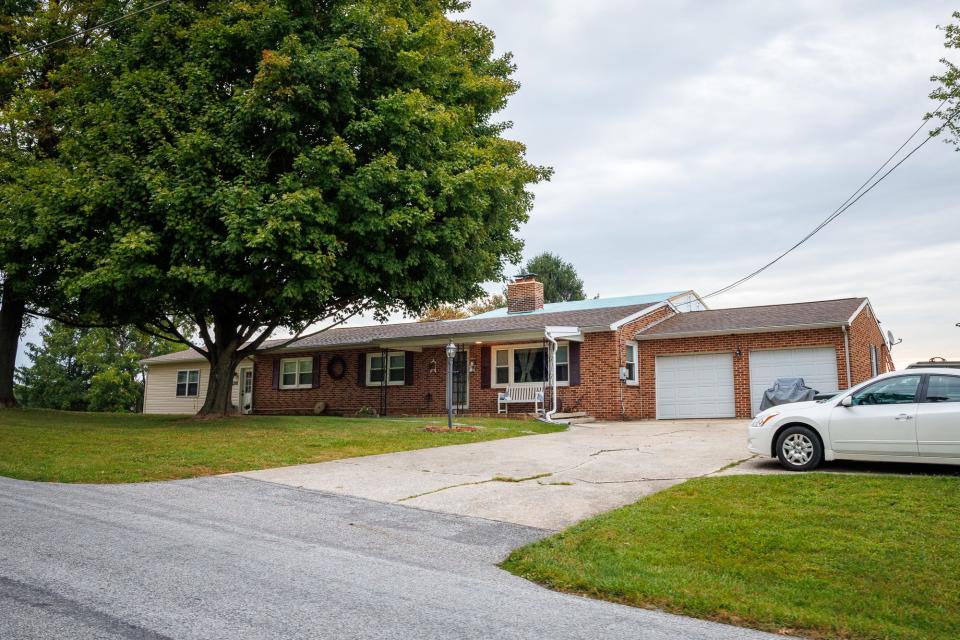 The scene of an apparent murder-suicide on the 4600 block of Shaffers Church Road, Wednesday, Sept. 13, 2023, in Codorus Township.