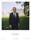 La photo officielle du président de la République François Hollande réalisée par le photographe Raymond Depardon. Mais ça, c'était avant le grand détournement...