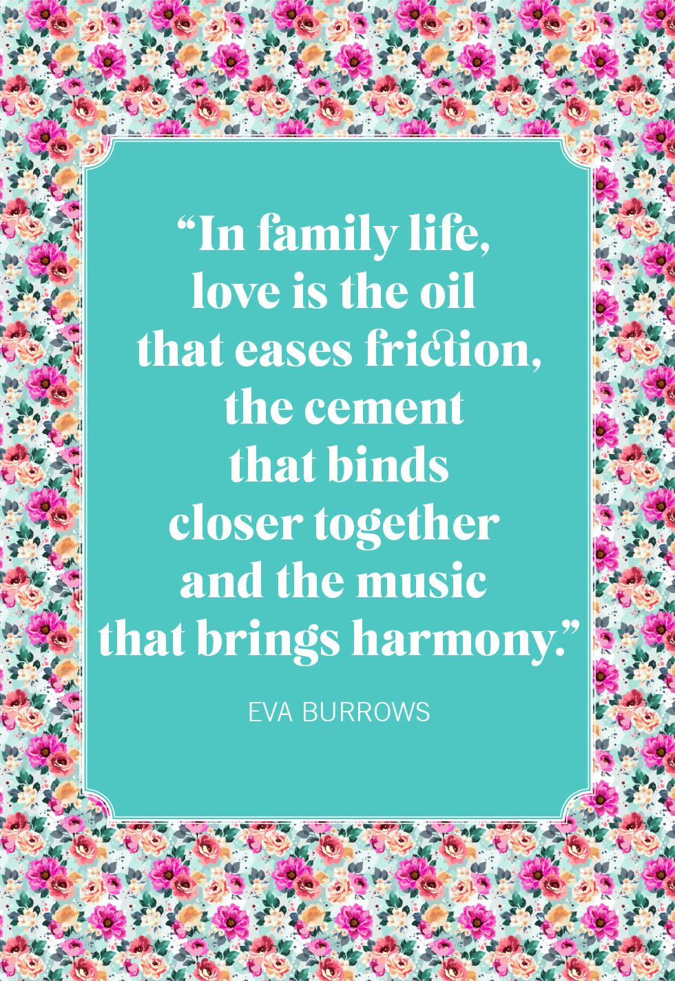 family quotes eva burrows