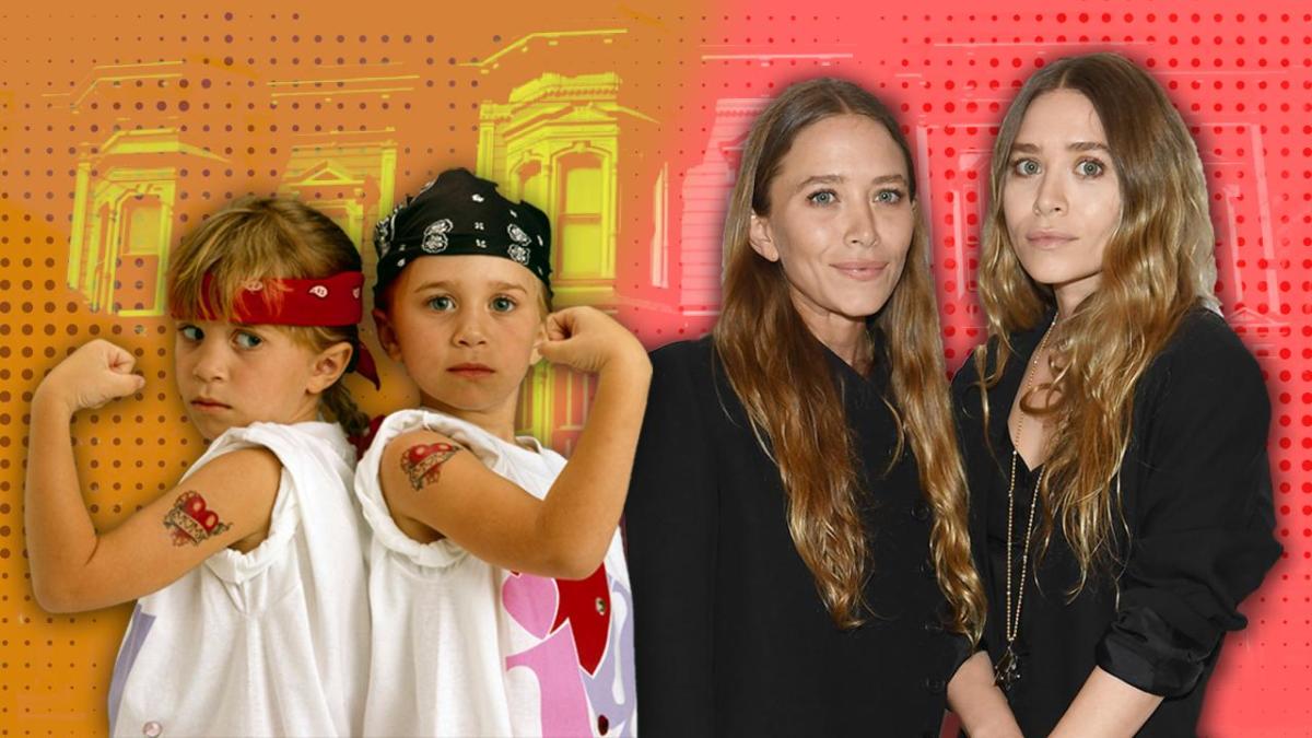 mary kate and ashley olsen then and now