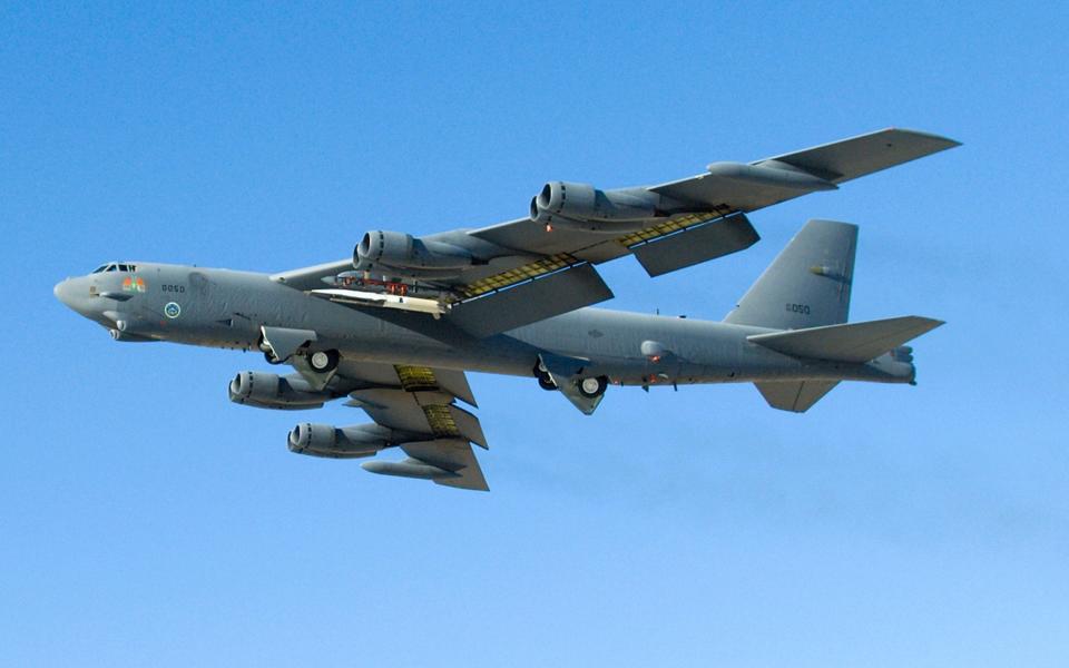 US Air Force B-52 Stratofortress Rolls-Royce - AFP PHOTO / US AIR FORCE