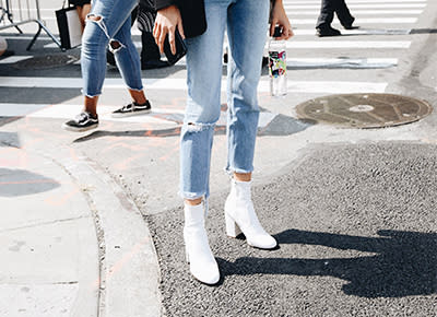 Jeans and Ankle Boots Outfit Idea: Let Your Boots Do The Talking