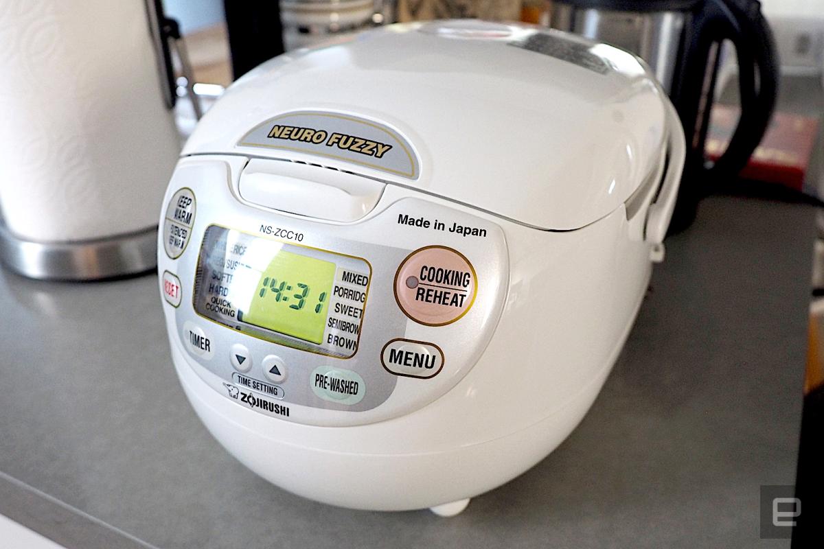 Zojirushi 5.5-Cup Neuro Fuzzy Rice Cooker & Warmer