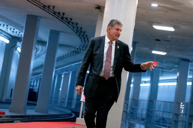 Democrats are hoping Sen. Joe Manchin (D-W.Va.) and his houseboat stick around Washington.