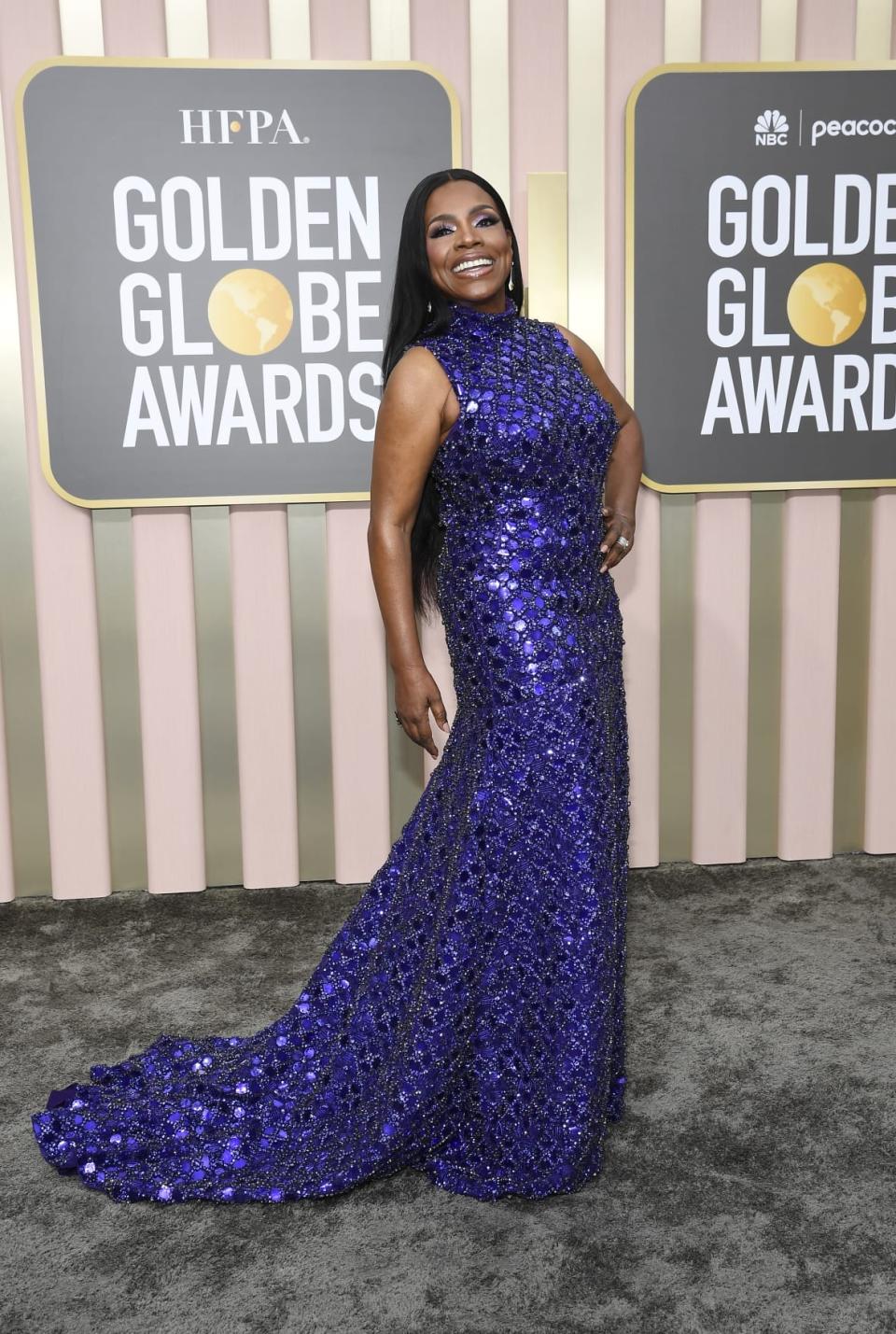 Sheryl Lee Ralph arrives at the 80th Annual Golden Globe Awards held on January 10, 2023, in Beverly Hills, California. — (Photo by Kevork Djansezian/NBC via Getty Images)