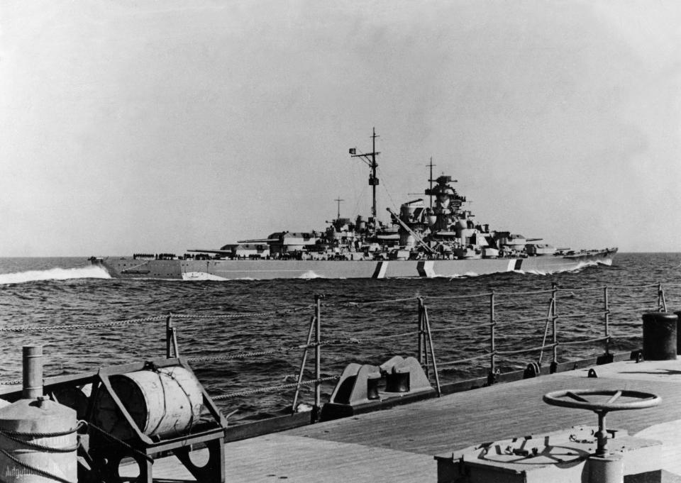 Nazi Germany navy Bismarck Prinz Eugen