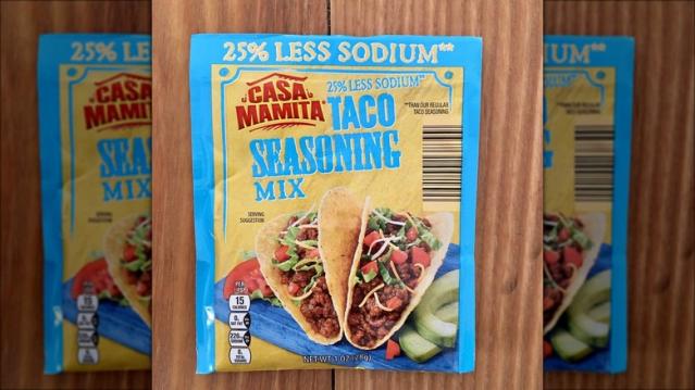 Original or Low Sodium Taco Seasoning Mix - Casa Mamita