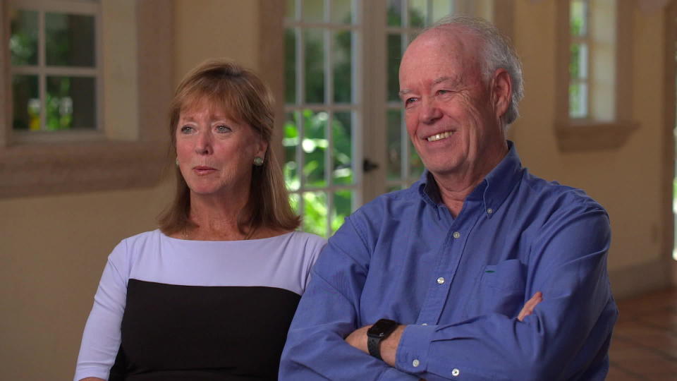 Janelle and John Stonebraker were thrilled with the news of a DNA match. 