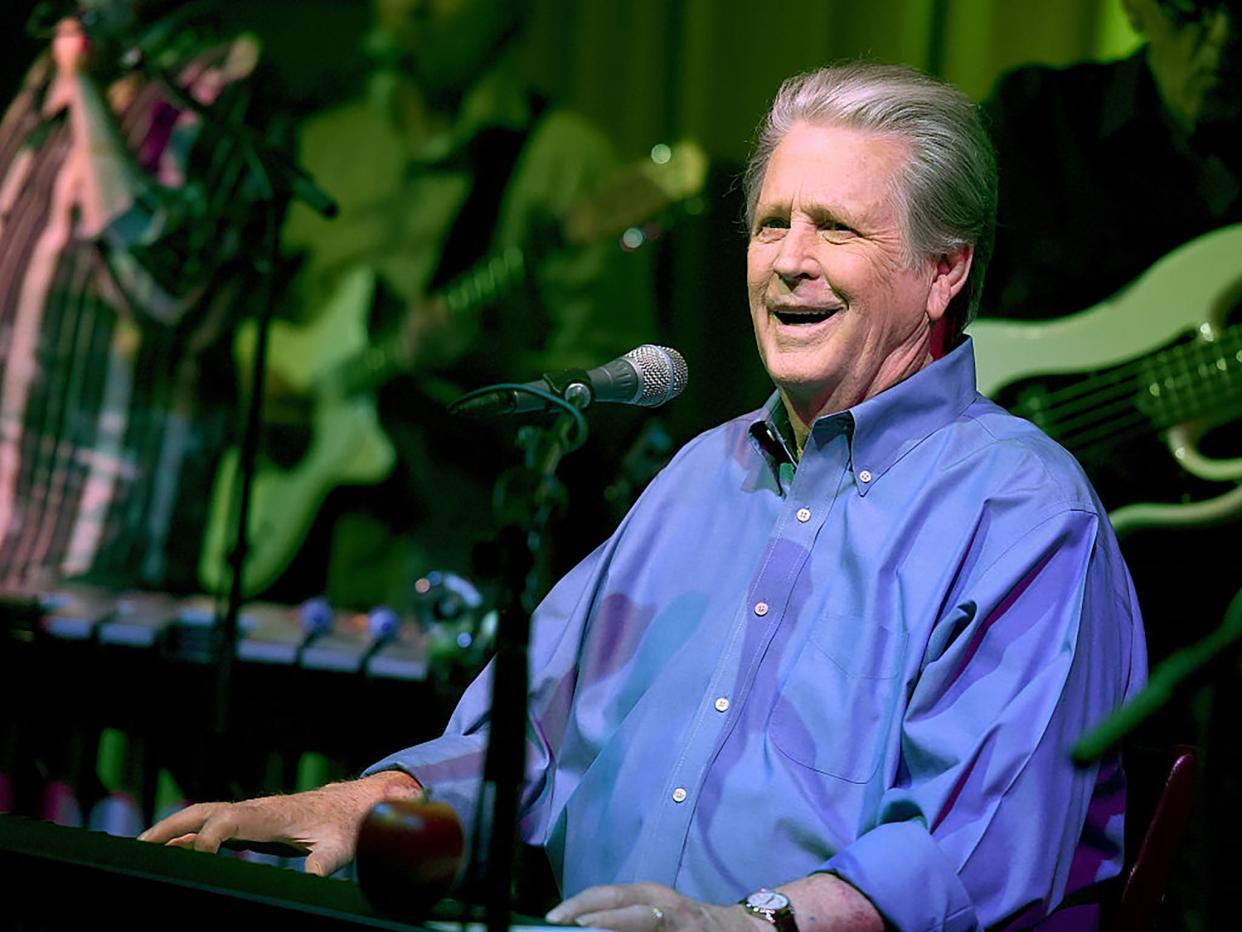 Brian Wilson of The Beach Boys performs in 2015 (Kevin Winter/Getty Images)