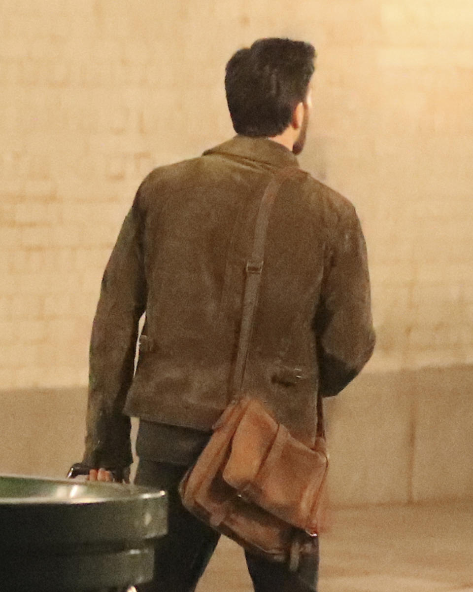 Chris Evans is seen filming the movie "Ghosted" on May 11, 2022 in London, England