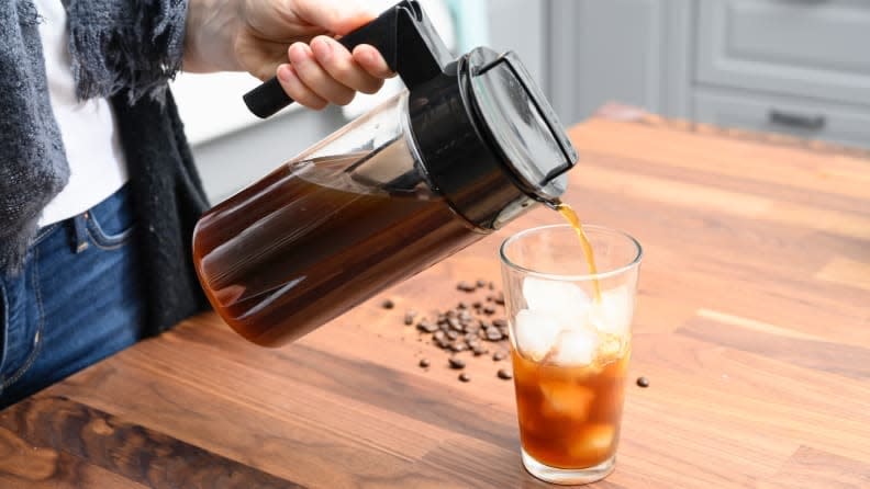 Takeya Cold Brew Maker makes the smoothest cup of joe for coffee fans.