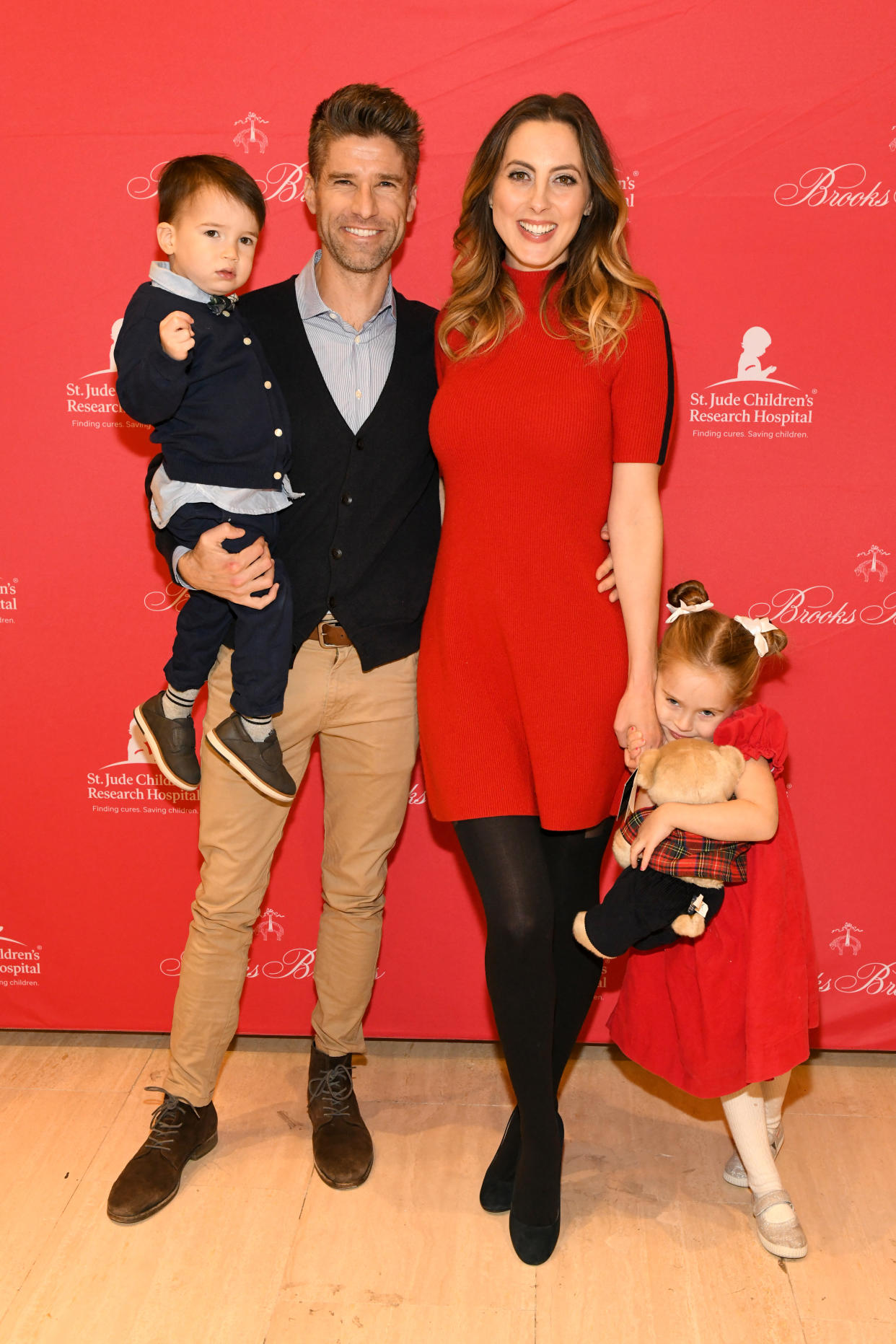 Eva Amurri Martino and Kyle Martino announced their split on November 15, but the former couple, who are expecting a baby next year, are committed coparents. (Photo: Craig Barritt/Getty Images for Brooks Brothers)
