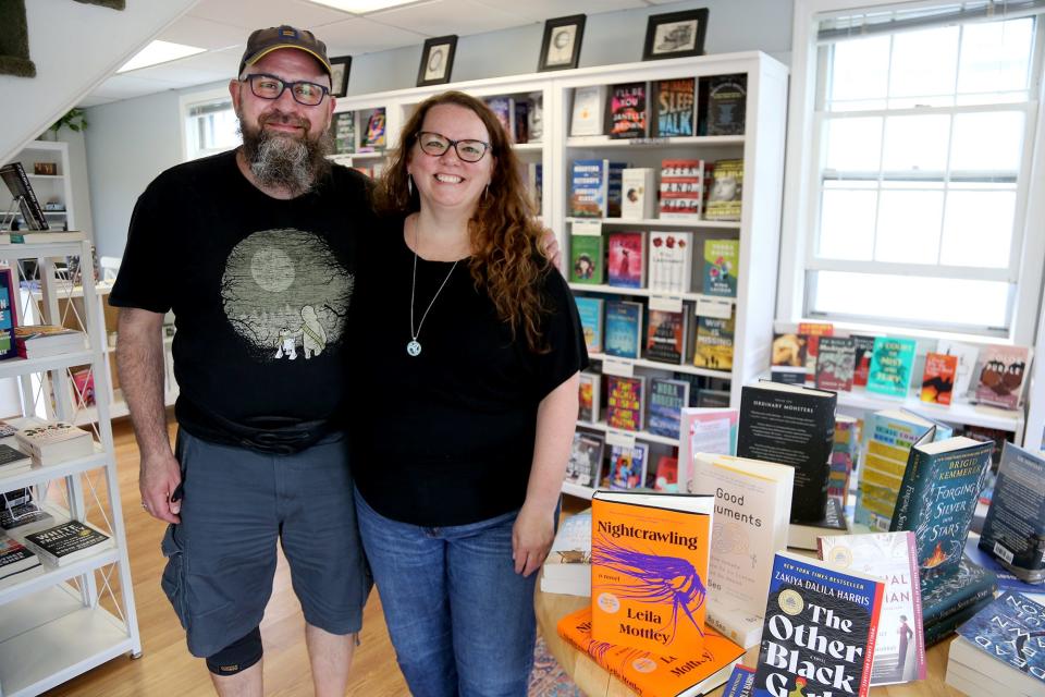 Owner Michelle Clarke and her husband, Rick, are excited about opening The Booktenders, as seen Monday, June 13, 2022.