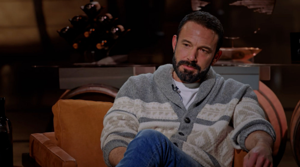 Ben Affleck reflects on wife Jennifer Lopez’s ‘bananas’ level of fame (Peacock)