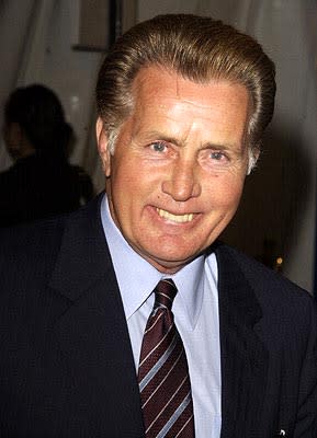 Martin Sheen at the Hollywood premiere of Dreamworks' Catch Me If You Can