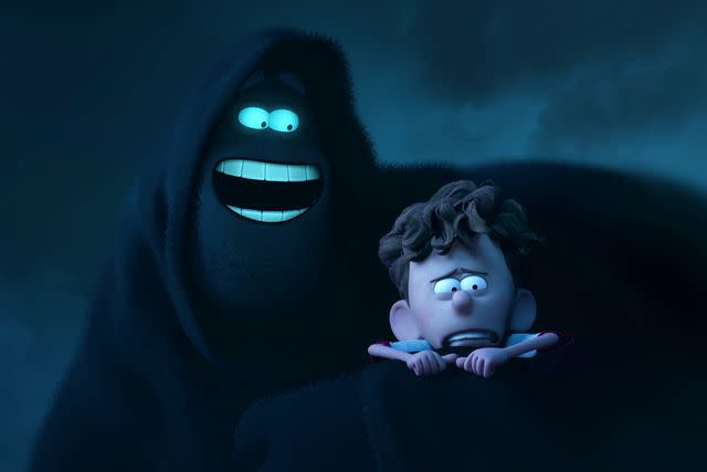 <p>DreamWorks Animation</p> Dark and Orion in 'Orion and the Dark'