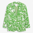 <p>Prix : 25 €</p><br><a href="https://www.monki.com/en_eur/clothing/coats-and-jackets/blazers/product.oversized-blazer-with-cuff-slits-green-retro-swirls.1034990005.html" rel="nofollow noopener" target="_blank" data-ylk="slk:Acheter;elm:context_link;itc:0;sec:content-canvas" class="link ">Acheter</a>