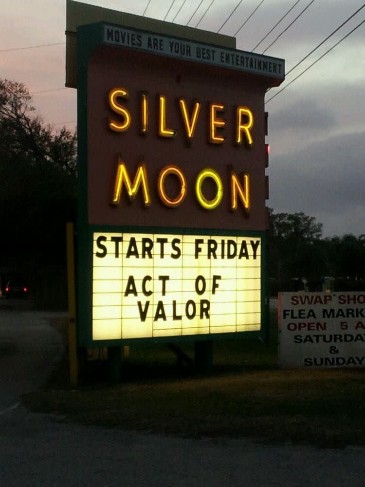 Silver Moon Drive-In Theatre in Florida