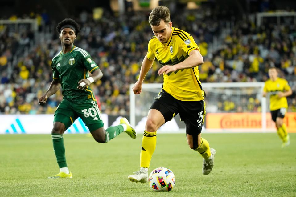 Will Sands made just six regular-season appearances for the Crew this season.