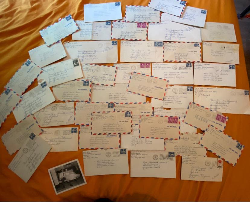 The letters were locked away in a box for years by Rachael Powers' grandmother.