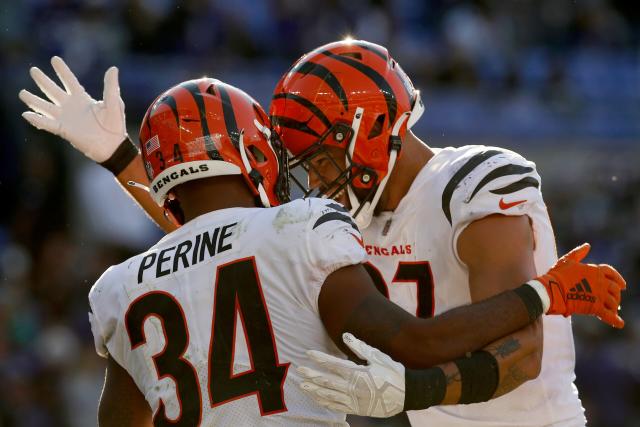 Bengals snap counts from Week 7 dismantling of Ravens