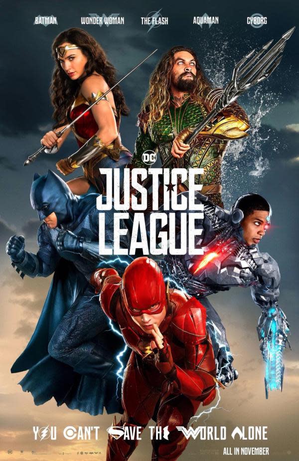Póster de 'Liga de la Justicia' (Imagen: Movie Poster Mexico)