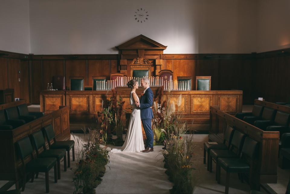 Weddings are currently able to take place with 30 people (Town Hall Hotel)