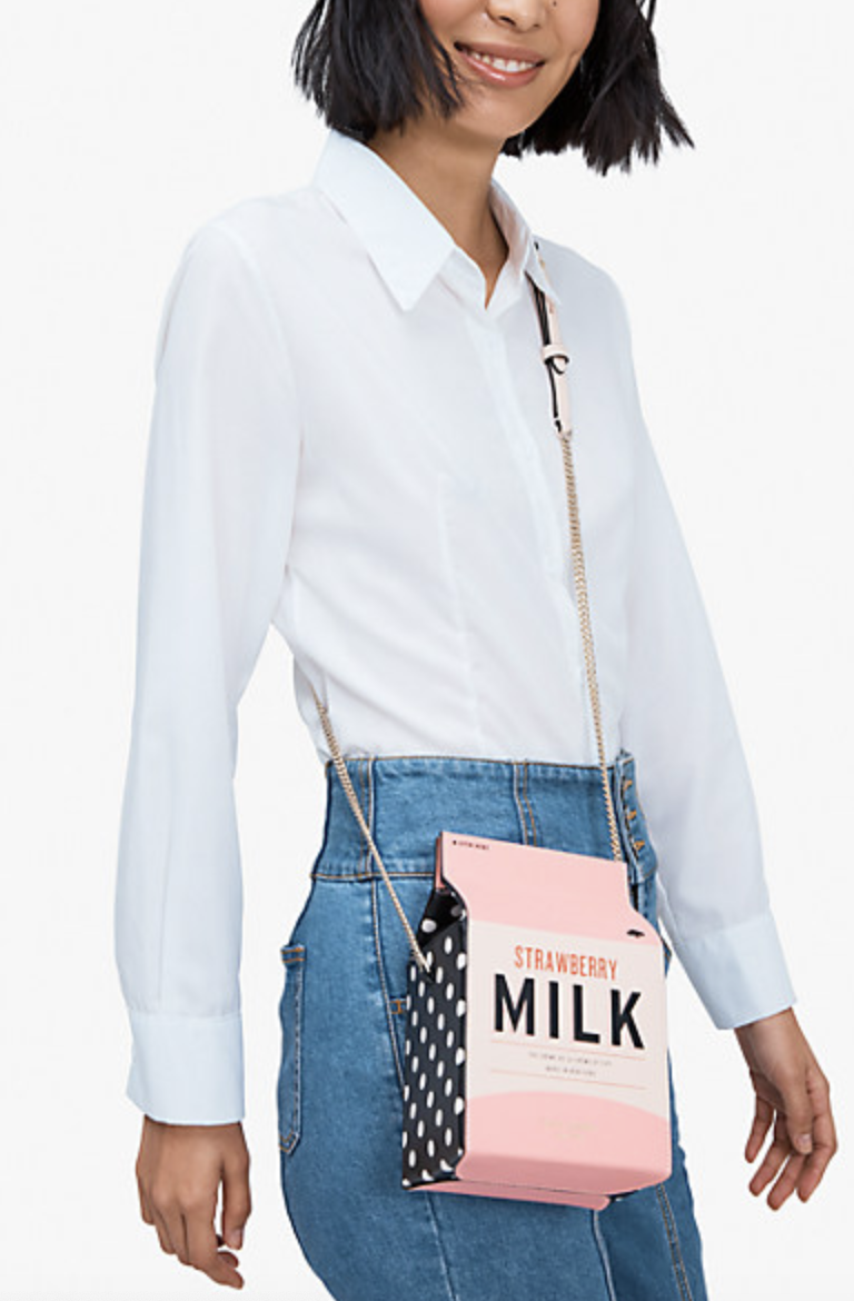 PHOTO: Kate Spade. Year of the ox milk carton crossbody