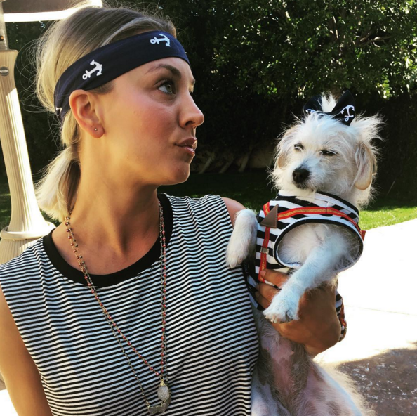 Kaley Cuoco and Ruby