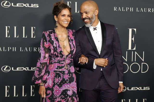 Amy Sussman/Getty Images Halle Berry and Van Hunt at the 27th Annual ELLE Women in Hollywood Celebration