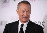 <p>Tom Hanks. Il divo hollywoodiano ha una passione che difficilmente possono concedersi in tanti, o almeno chi non ha miliardi da investire. L’attore di “Philadelphia” ha un debole per le auto (costose) d’epoca. (Photo by Christopher Polk/Getty Images for People’s Choice Awards) </p>