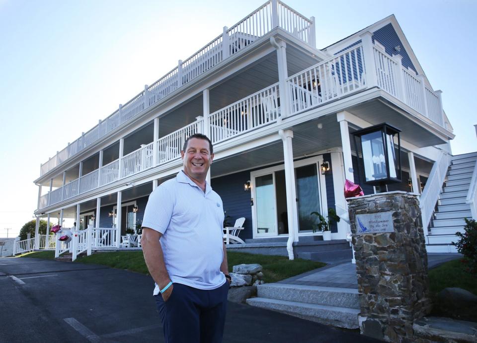 Alex Choquette recently renovated the former Windjammer by the Sea and renamed it the 935 Ocean Beachside Inn at Hampton Beach.