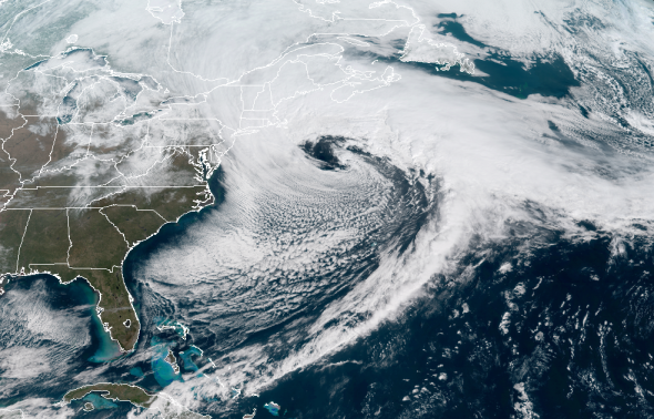 GOES16 third noreaster